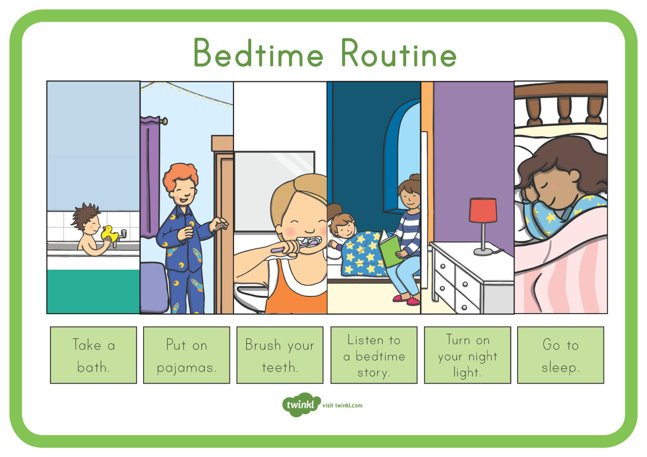 Pin on Bedtime Routine Help for Parents