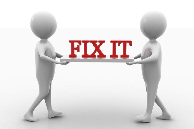 Fix Concept Image Text Related Symbols Stock Illustration 1071523877 ...