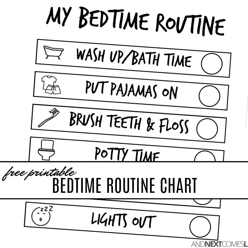 How to create an easy bedtime routine for kids - flourishinghomemaker.com