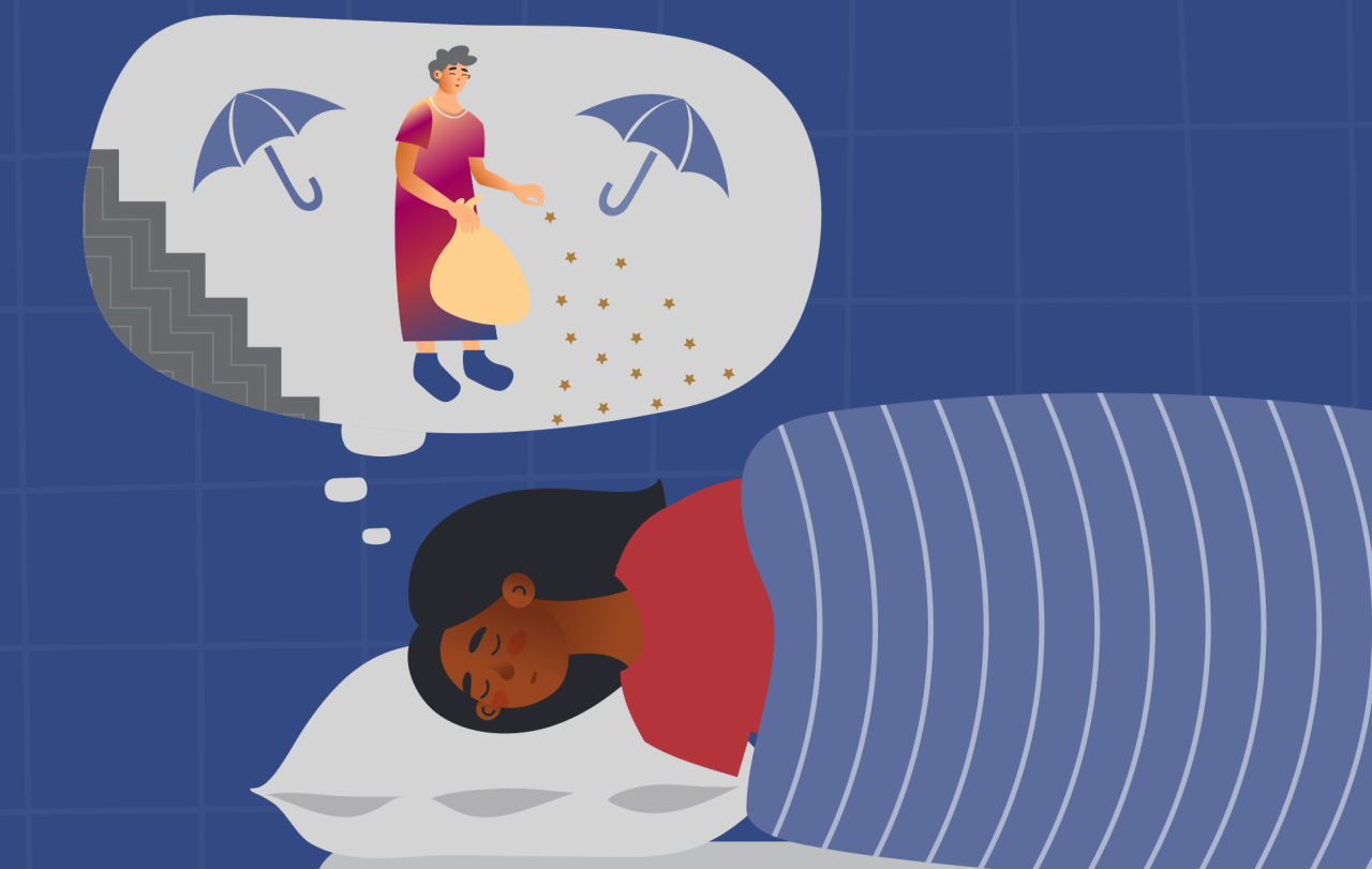 Fetal position sleep - Sincere Serve